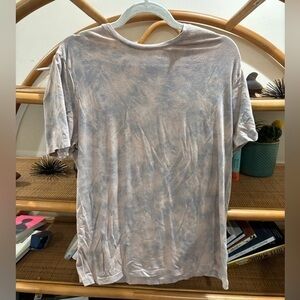 Men’s Paige denim tie dye stretchy t-shirt